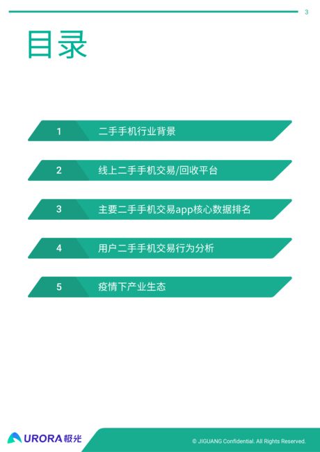 极光:二手手机行业研究报告